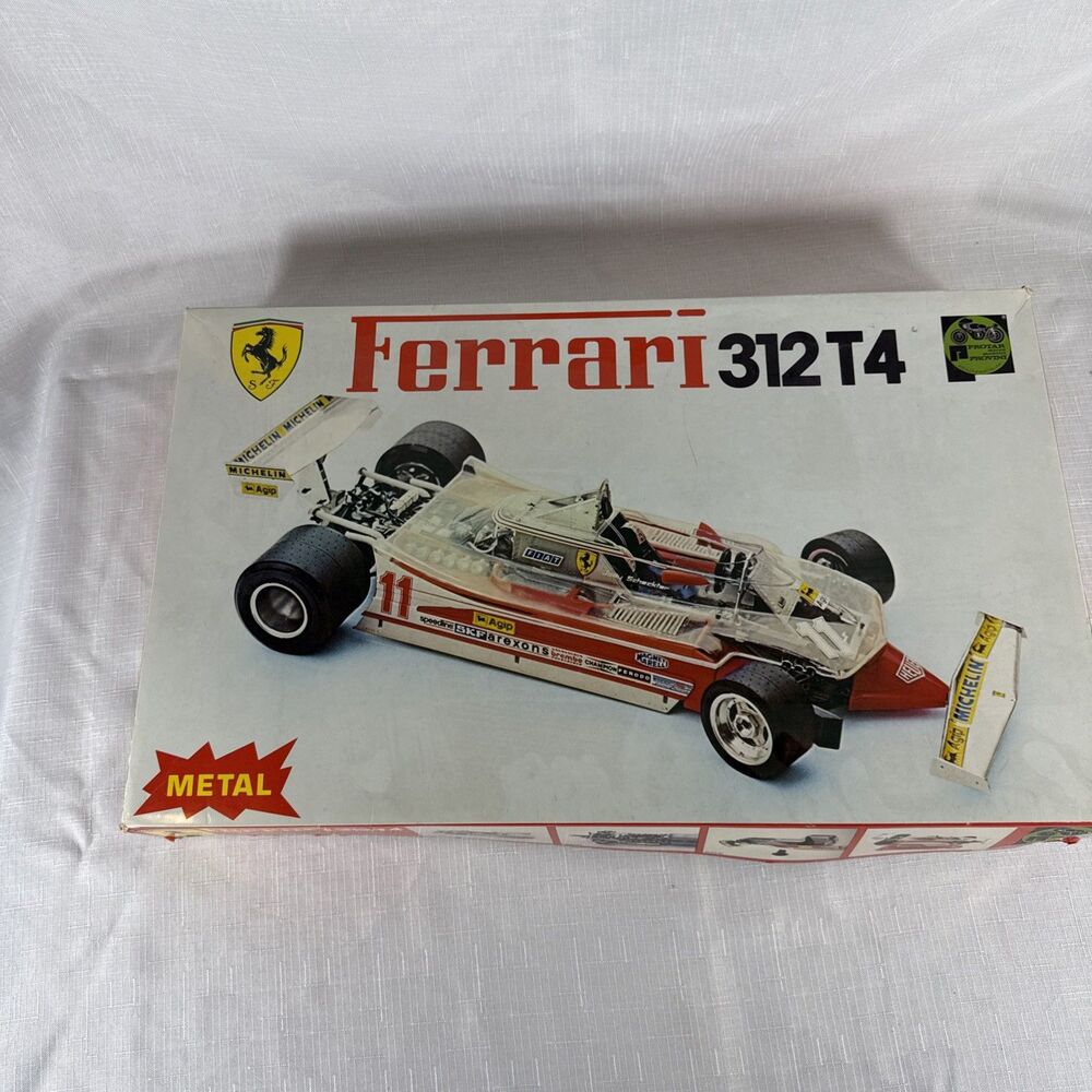 Protar Ferrari 312 T4 Model 162M-scale 1:12, Made in Italy, Unassembled